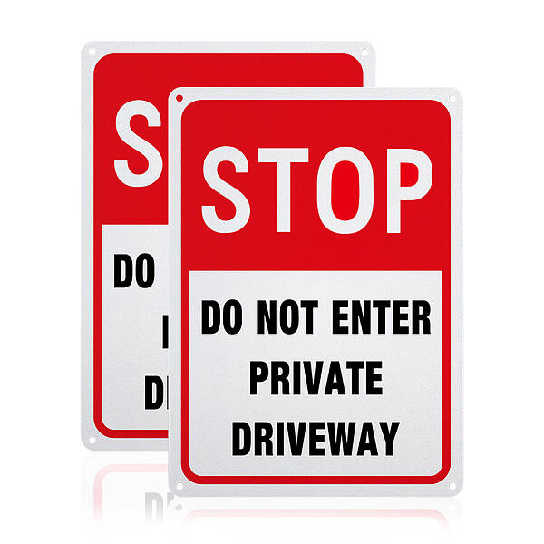 UV Protected & Waterproof Aluminum Warning Signs