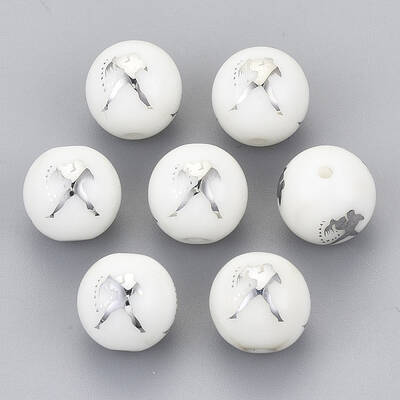 Electroplate Glass Beads