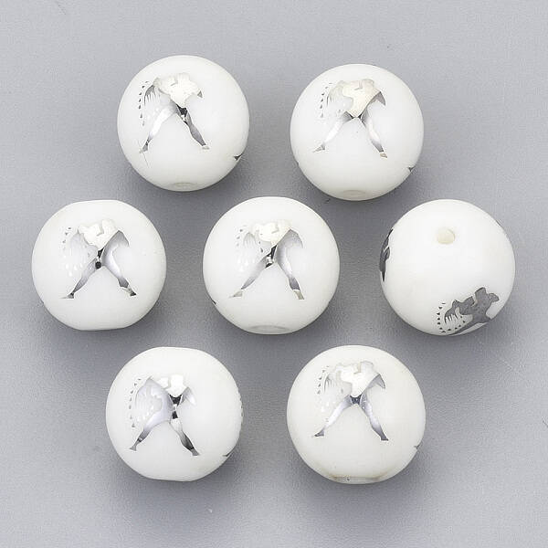 Electroplate Glass Beads