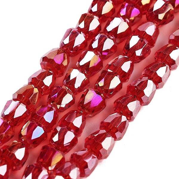 Electroplate Glass Beads Strands