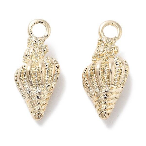 Brass Micro Pave Cubic Zirconia Pendants