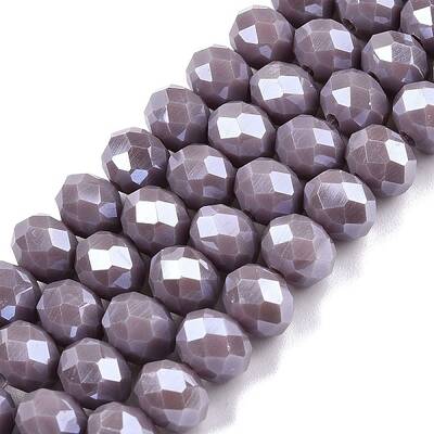 Electroplate Glass Beads Strands