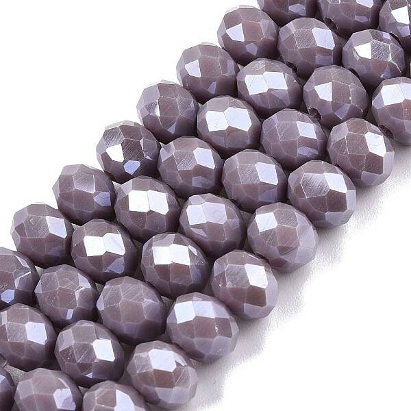 Electroplate Glass Beads Strands