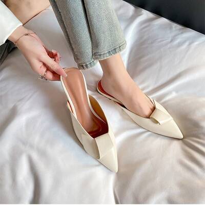 CHIKO Janay Pointy Toe Block Heels Clogs/Mules Shoes