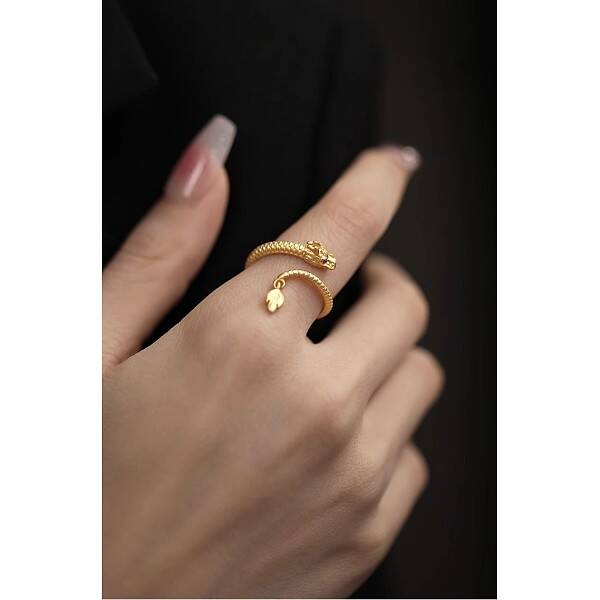 Dragon 990 Sterling Silver Cuff Rings