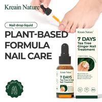 【Expert Recommendation】4 Kreain Nature Multi-Purpose Nail Repair, Nail Solution for Discolored and Damaged Nails, 1.0fl o...