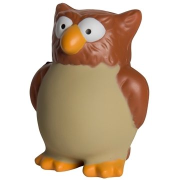 150 Promotional Owl Stress Reliever - Squeezable