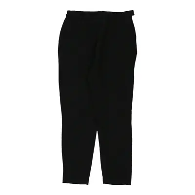 Burberry London Trousers - 28W UK 10 Black Wool Blend | Size: UK 10