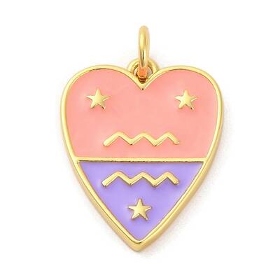 Brass Enamel Pendants