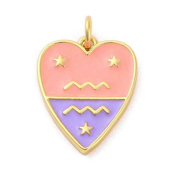 Brass Enamel Pendants