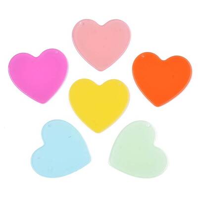 Translucent Cellulose Acetate(Resin) Pendants