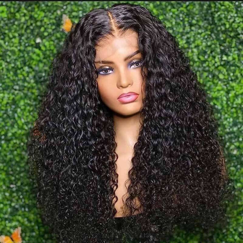13x6 Deep Wave Transparent Lace Wigs13*6 Lace Front Wig Deep Wave Human Hair Wig