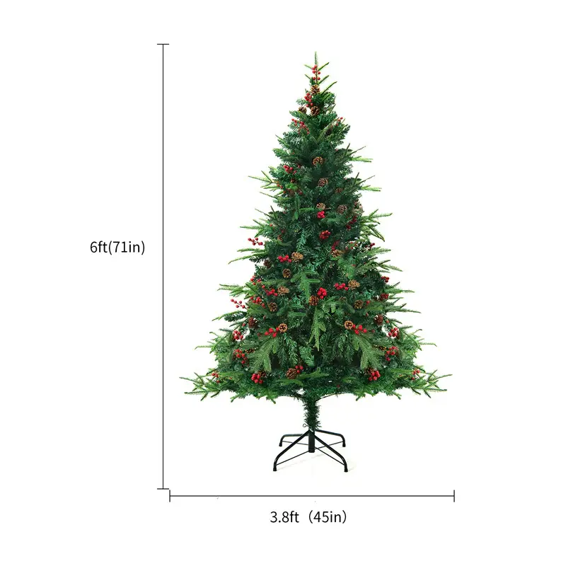 More Discount  Off Christmas Tree PVC Artificial Snow Christmas Tree Mall Window Decoration Tree Cedar Christmas Tree Christm...