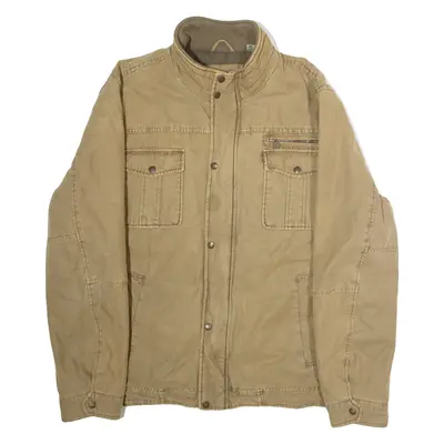 LEVI'S Mens Coat Beige 2XL