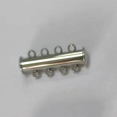 Non-Tarnish 4-Strands 304 Stainless Steel Slide Lock Clasps