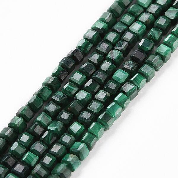 Natural Malachite Beads Strands