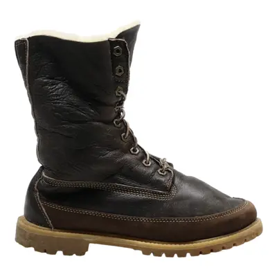 TIMBERLAND Lace-Up Boots Brown Leather Womens UK 6