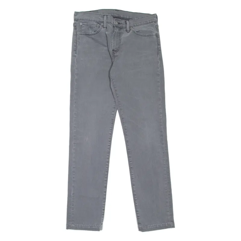 LEVI'S 511 Jeans Mens Grey Slim Straight W32 L31
