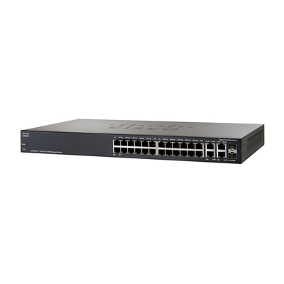 SRW224G4-K9-AU Cisco SF300-24 24x 2x RJ45 Port 2x Combo SFP Switch
