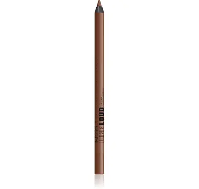 NYX Professional Makeup Line Loud Vegan Matte Lip Contour Pencil Color 07 - Total Baller 1.2 g