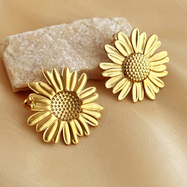 304 Stainless Steel Stud Earrings
