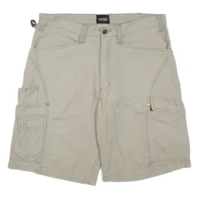 FRISTADS Mens Cargo Shorts Beige M W32