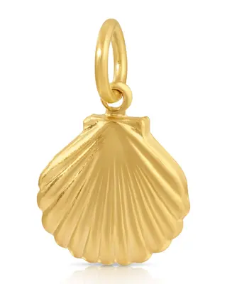Shell Charm | Metal Color: Silver