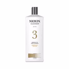 Nioxin System 3 Shampoo for Fine Hair from Normal to Thinning Chemically Treated - 1000ml