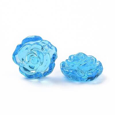 Handmade Lampwork Flower Beads