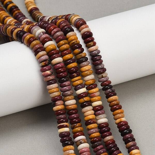 Natural Mookaite Beads Strands