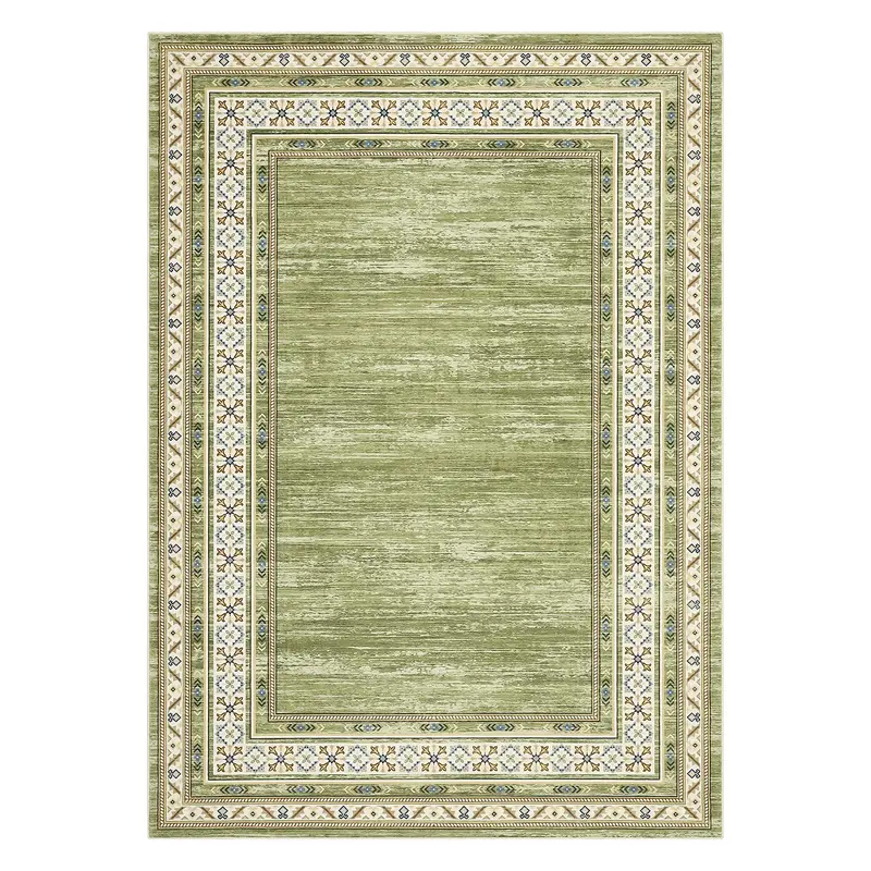 Garvee Modern Area Rug - Soft Washable Low Pile Carpet, Non-Slip & Mark Resistant - For Living Room, Bedroom, Dining Room - G...