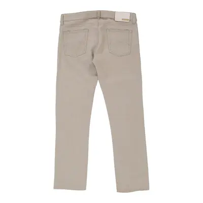 Armani Jeans - 32W UK 10 Cream Linen Blend | Size: UK 10