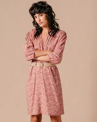 Dress Laurelia Pivoine | Color: PIVOINE | Size: M