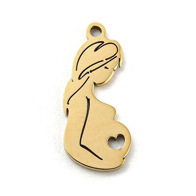 Mother's Day 201 Stainless Steel Pendants