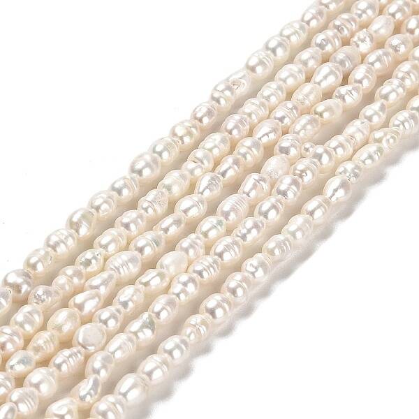 Natural Cultured Freshwater Pearl Beads Strands