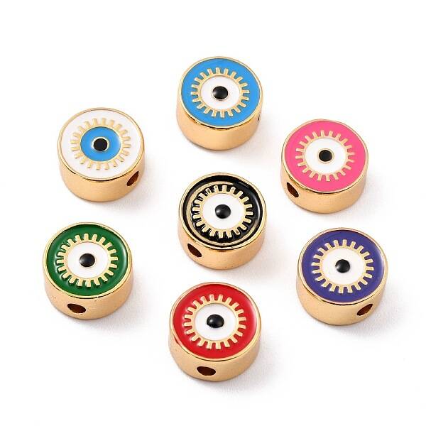 Real 18K Gold Plated Brass Beads