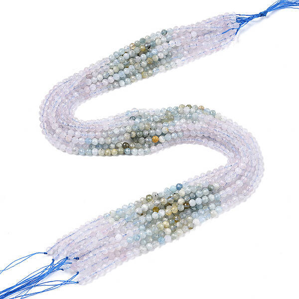 Natural & Synthetic Mixed Gemstone Beads Strands
