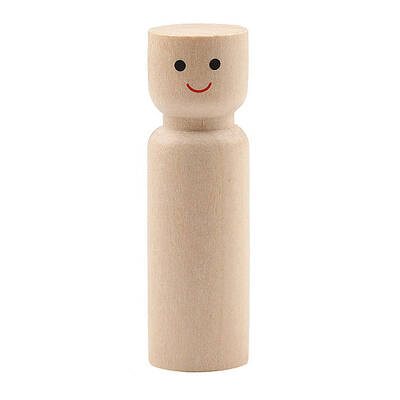 Unfinished Wooden Peg Dolls