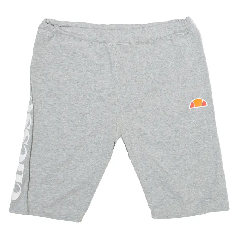 ELLESSE Womens Casual Shorts Grey UK 14 W28