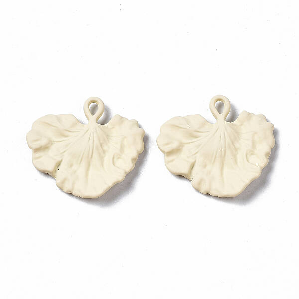 Spray Painted Alloy Pendants