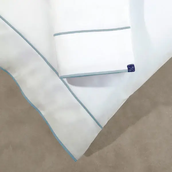 Pair of Pillowcases | Size: King | Color: Blue | Touch: Sateen