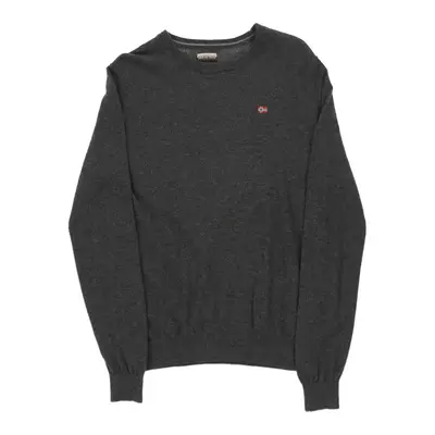 Napapijri Jumper - Small Grey Wool