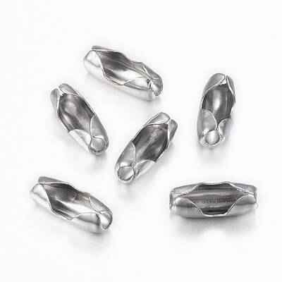 Tarnish Resistant 304 Stainless Steel Ball Chain Connectors