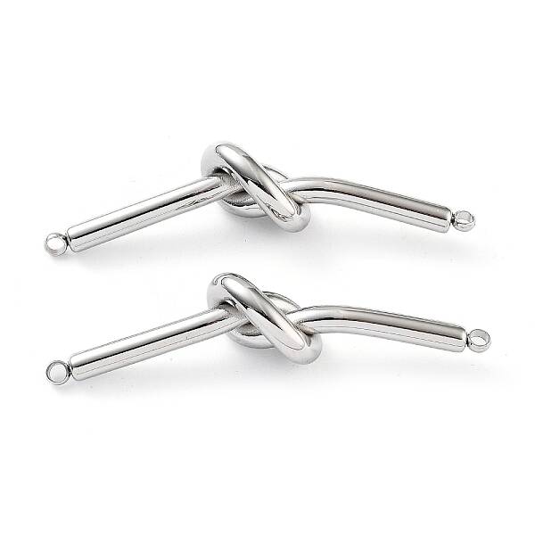 Non-Tarnish 201 Stainless Steel Connector Charms