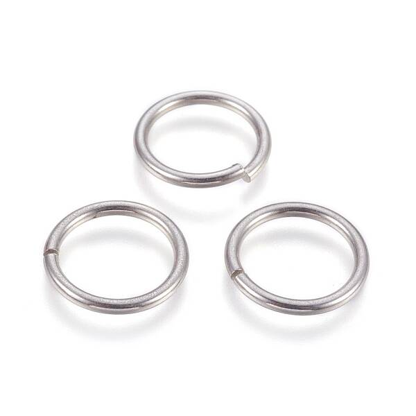 Tarnish Resistant 304 Stainless Steel Open Jump Rings