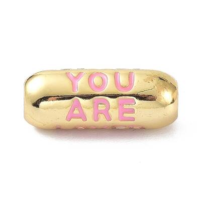 Eco-Friendly Brass Enamel Beads