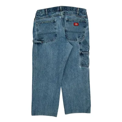Dickies Carpenter Jeans - 35W 26L Blue Cotton