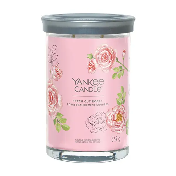 Yankee Candle Candela Aromatica Signature Tumbler Grande Fresh Cut Rose S 567 G