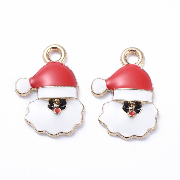 Golden Plated Alloy Enamel Pendants