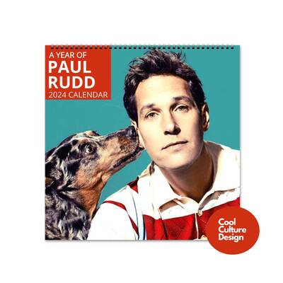 Paul Rudd Calendar - 2024 Calendar, Wall Calendar 2024, Planner 2024